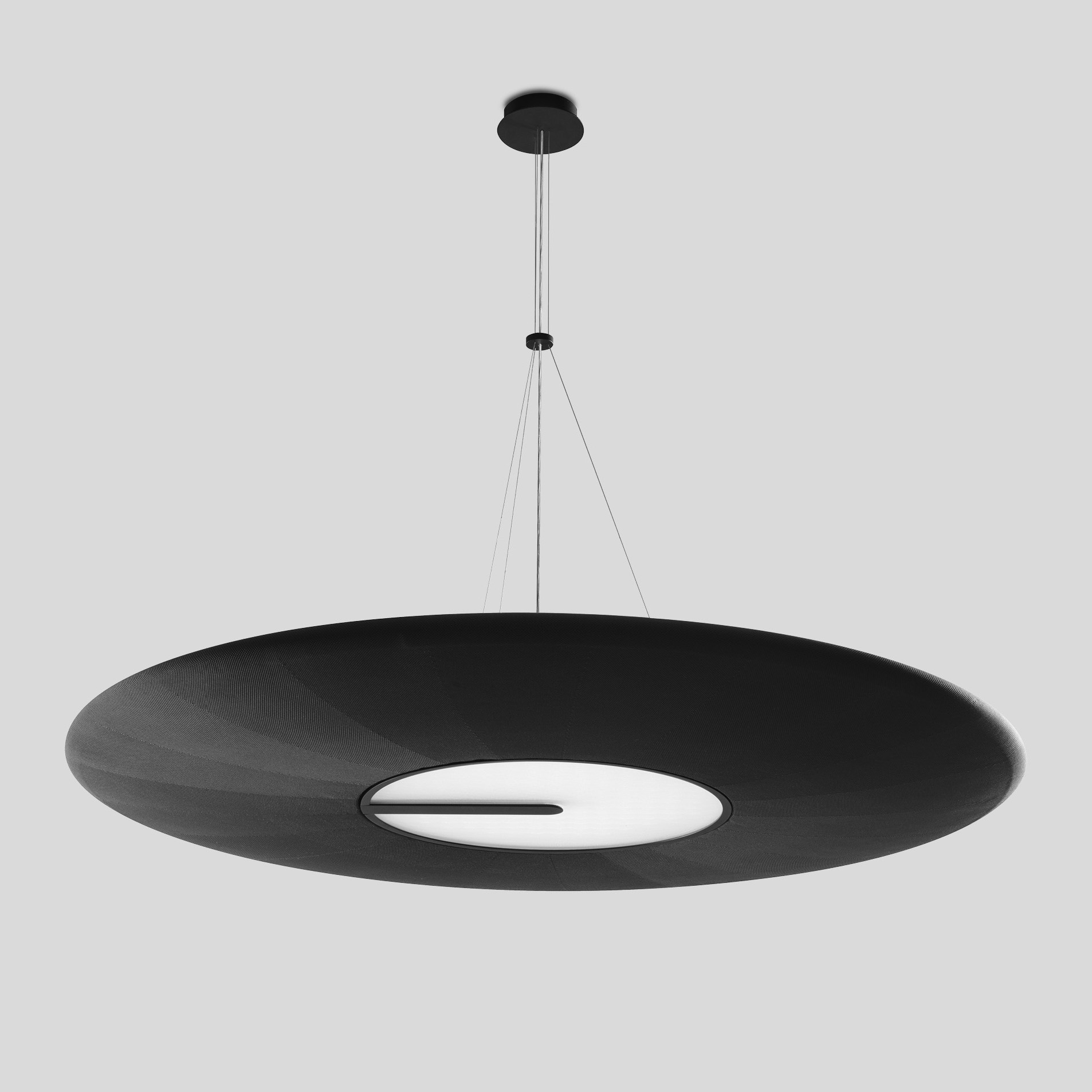 Display product SONIC suspended acoustic absorber from manufacturer XAL