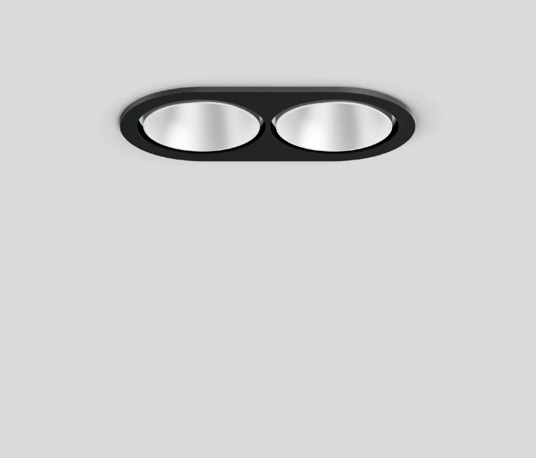 XAL - SASSO 40 round recessed 2 lamps