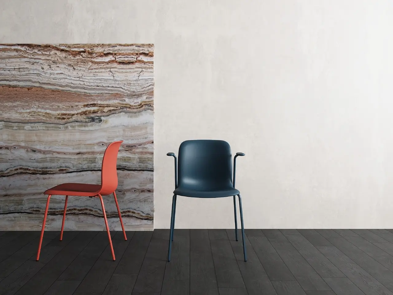 HOWE - SixE 4-LEG ARMCHAIR