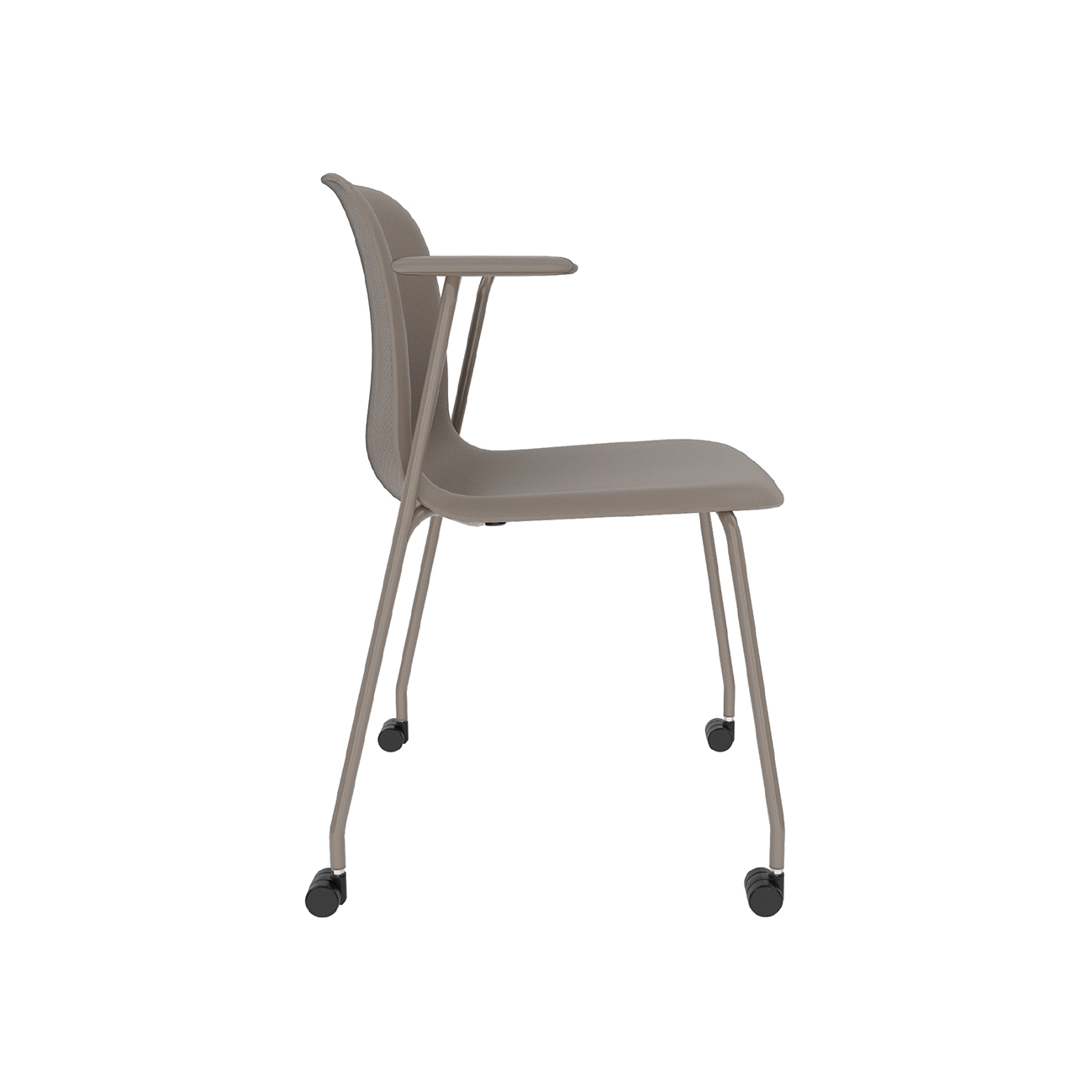 SixE 4-LEG CASTORS ARMCHAIR