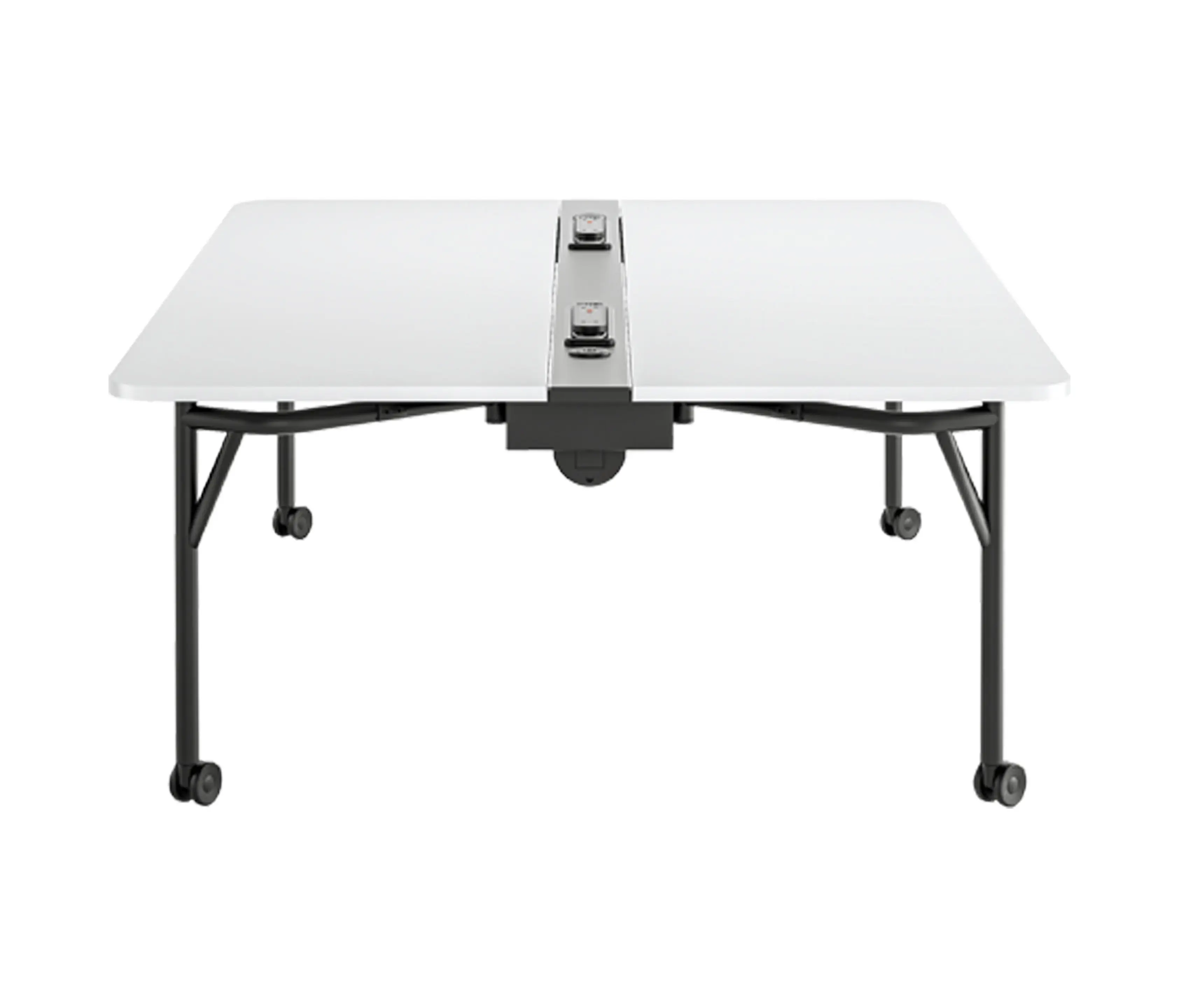 HOWE - DOUBLE FOLDING WORKBENCH WITH ELECTRIFICATION