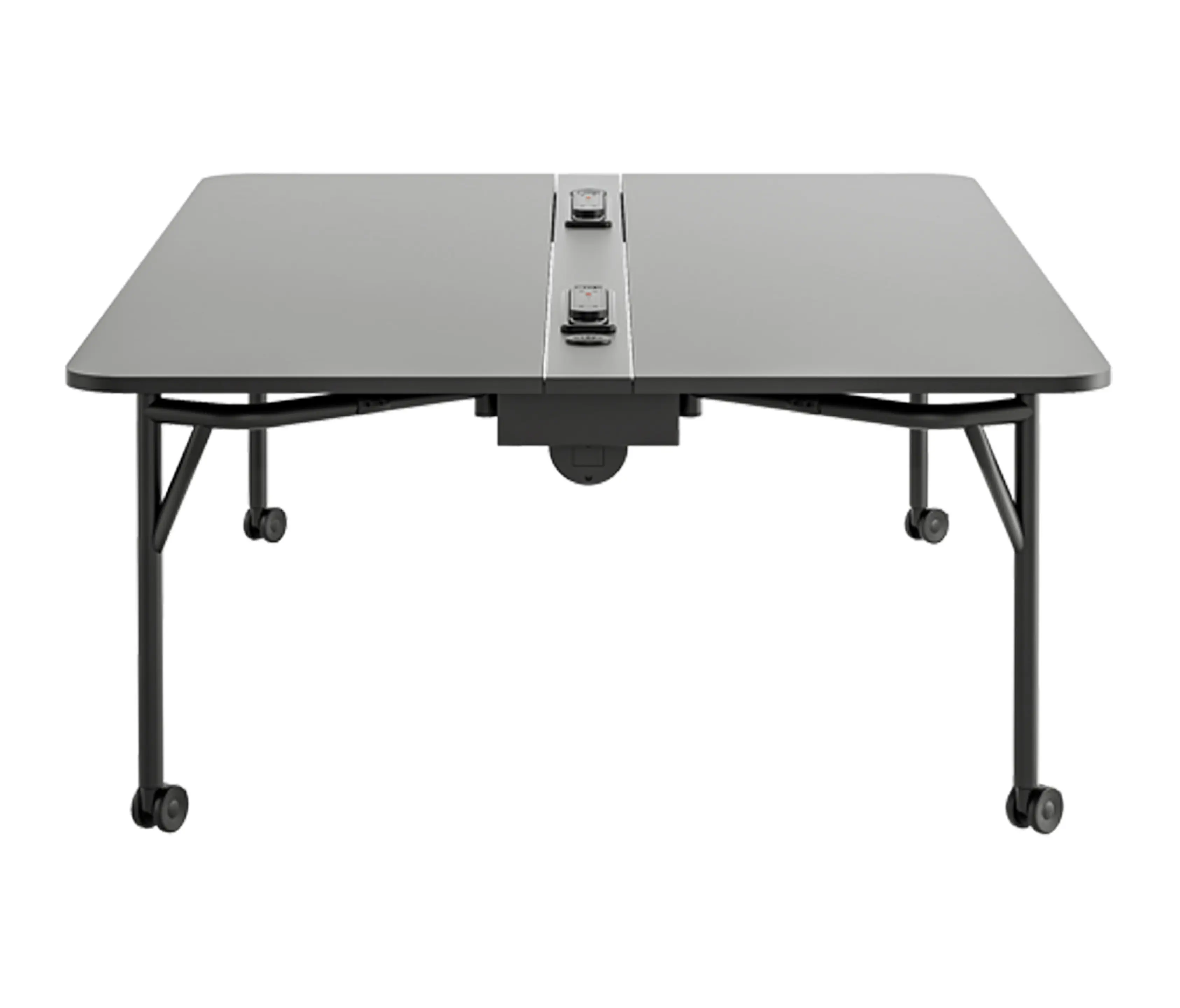 HOWE - DOUBLE FOLDING WORKBENCH WITH ELECTRIFICATION