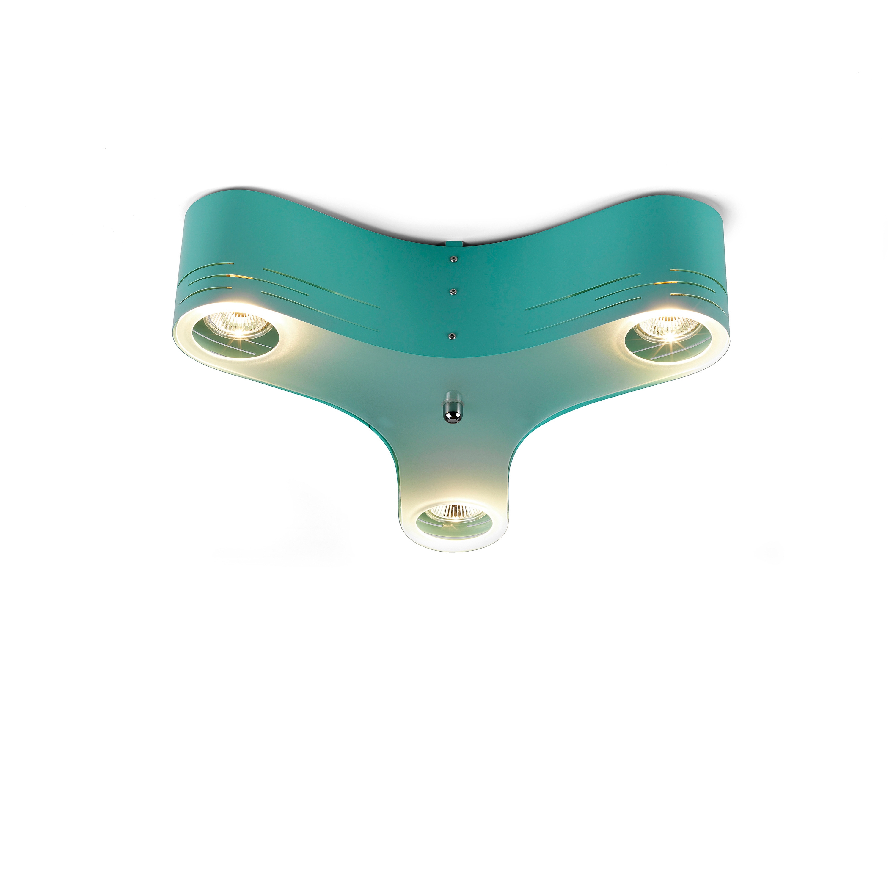 Clover 12C Ceiling light turquoise