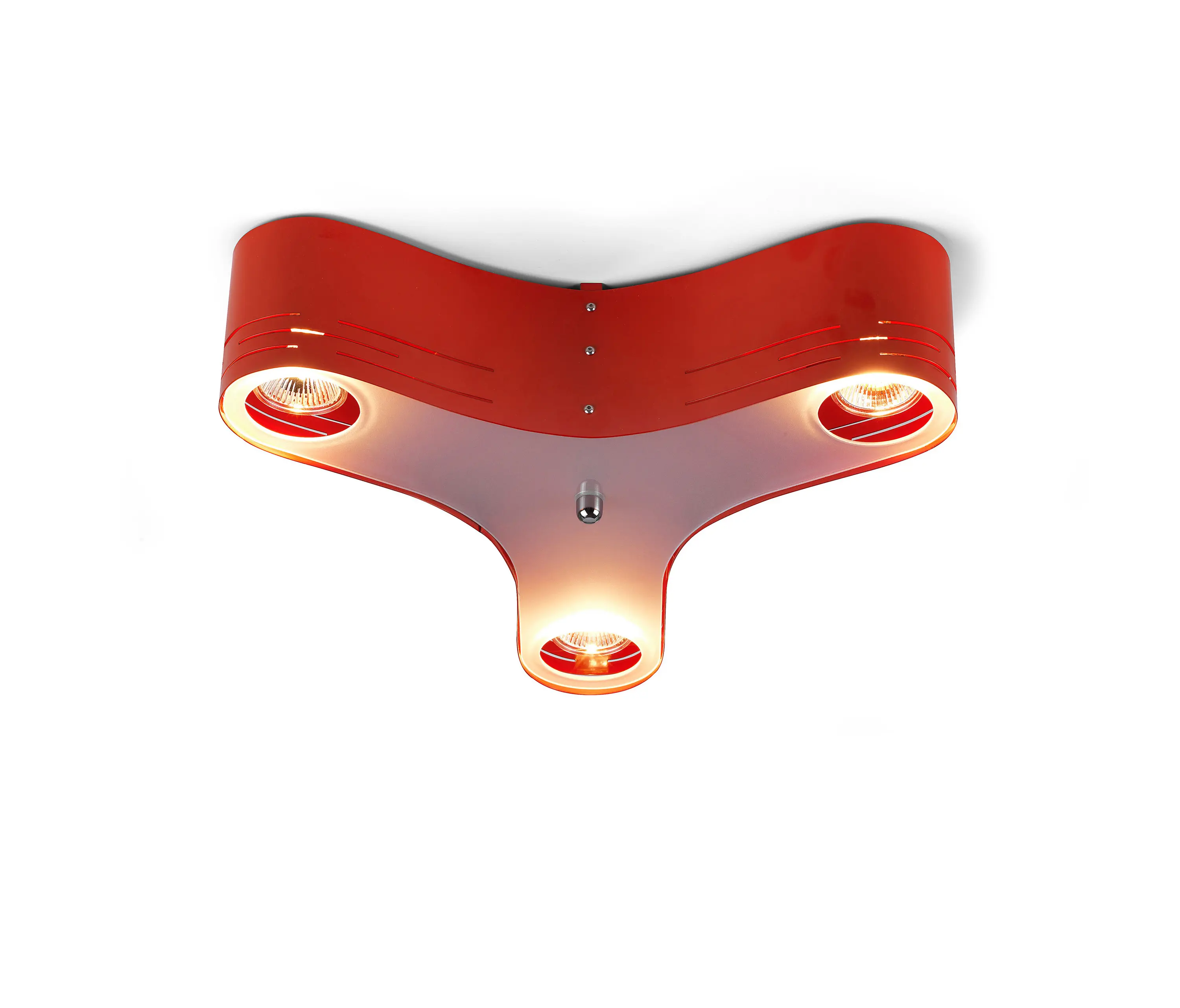 Bsweden - Clover 12C Ceiling light red