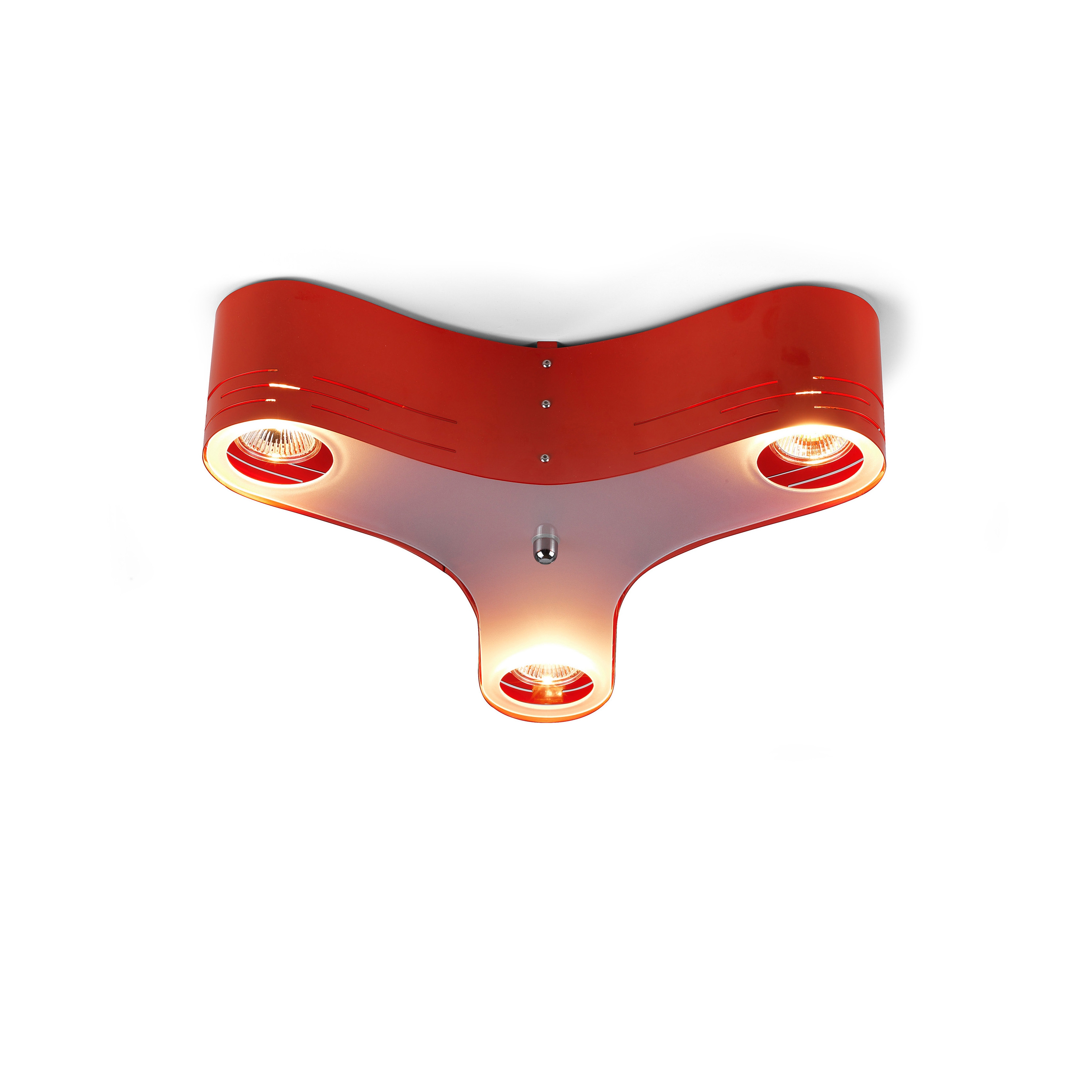Clover 12C Ceiling light red