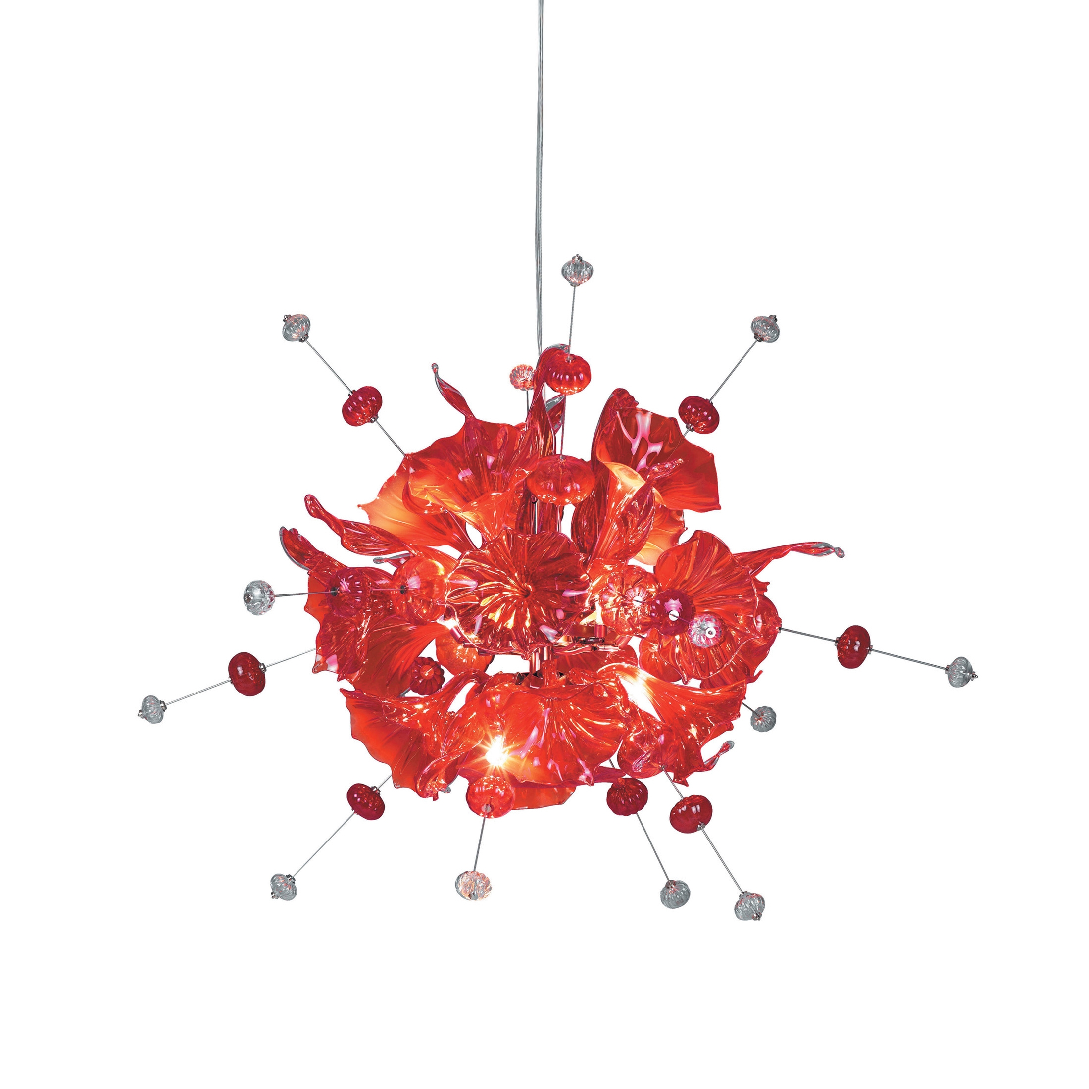 Mostra il prodotto Kumulus 120 Chandelier red del produttore Bsweden