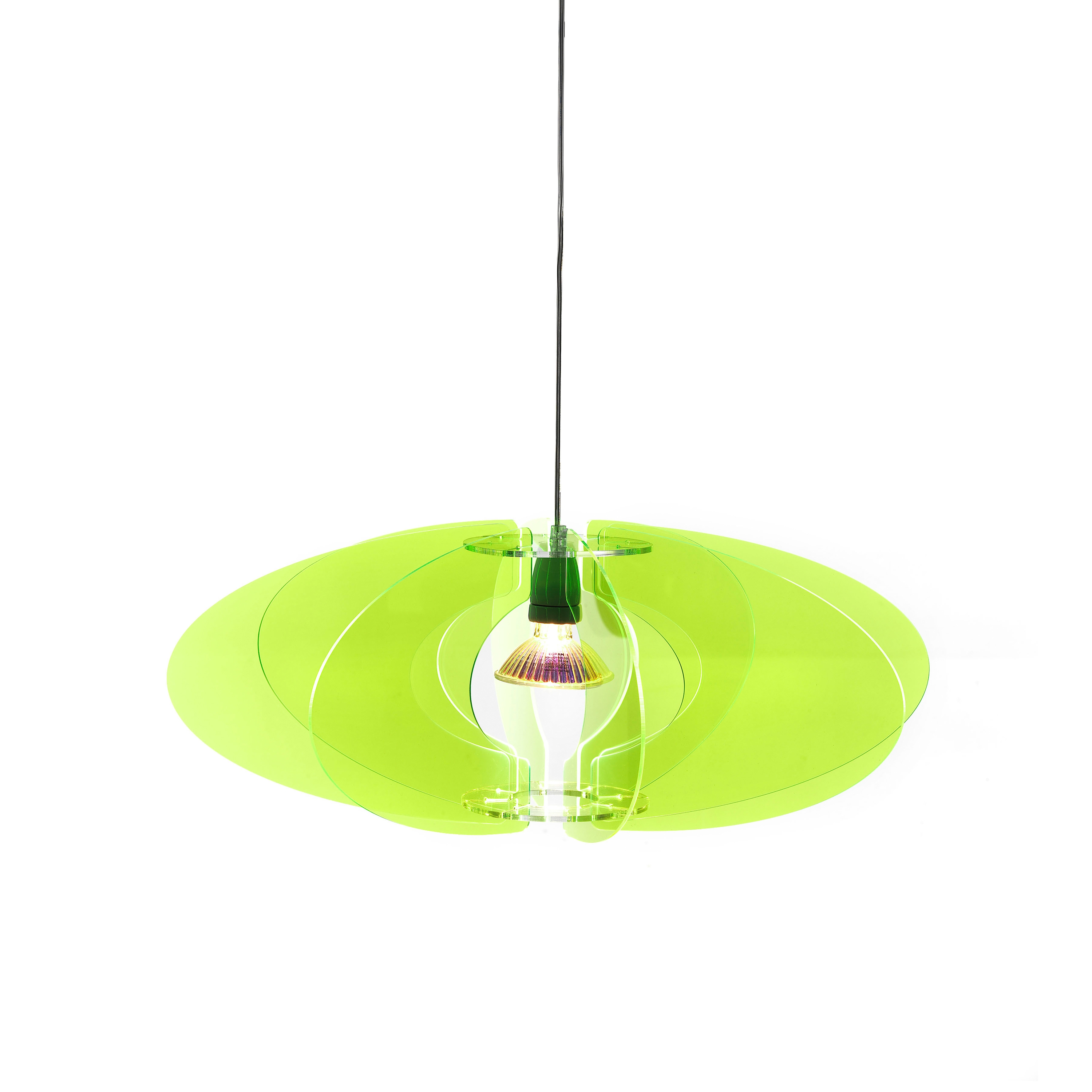 Blossom Pendant 65 Green neon 019