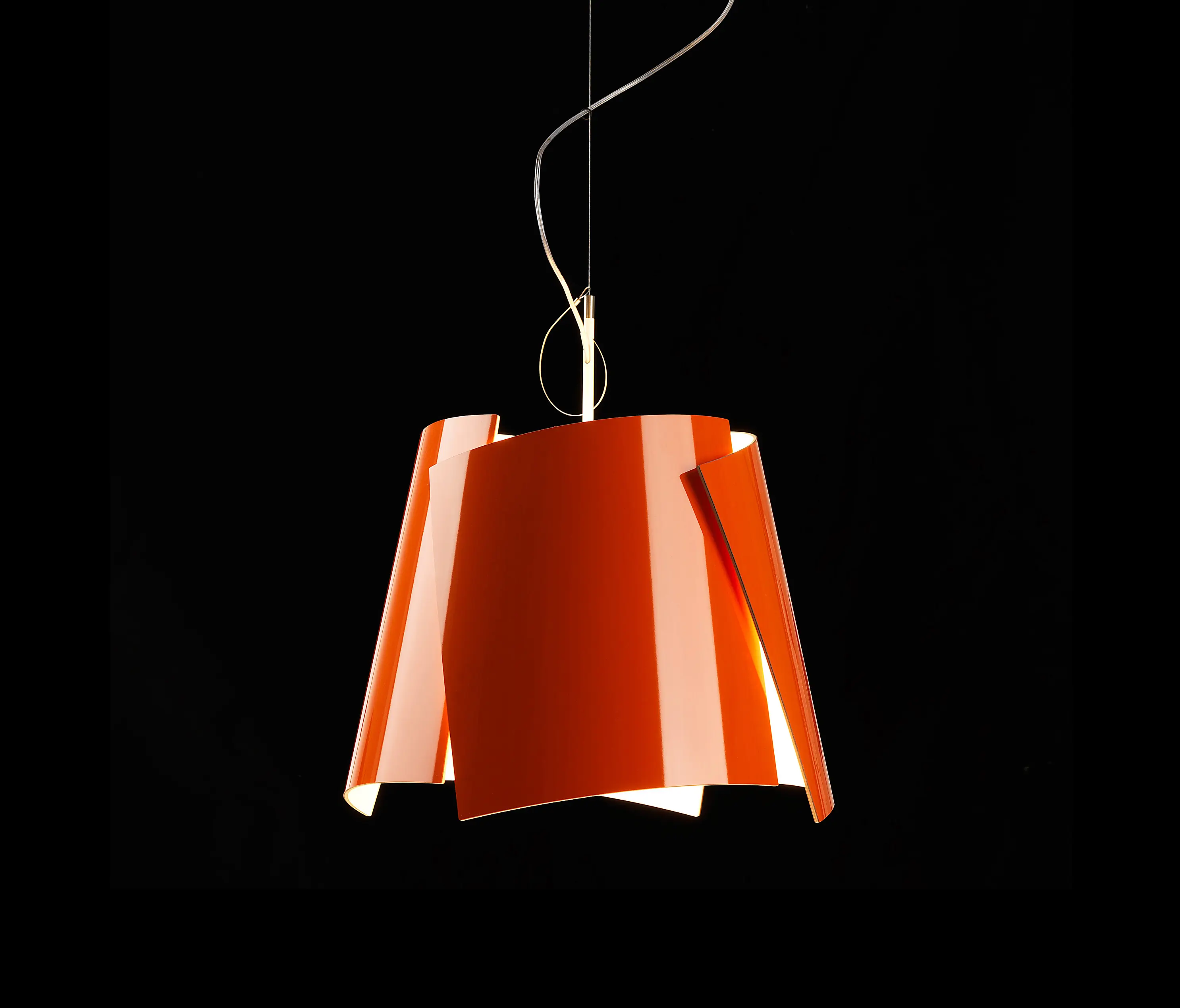 Bsweden - Leaf 42 pendant orange