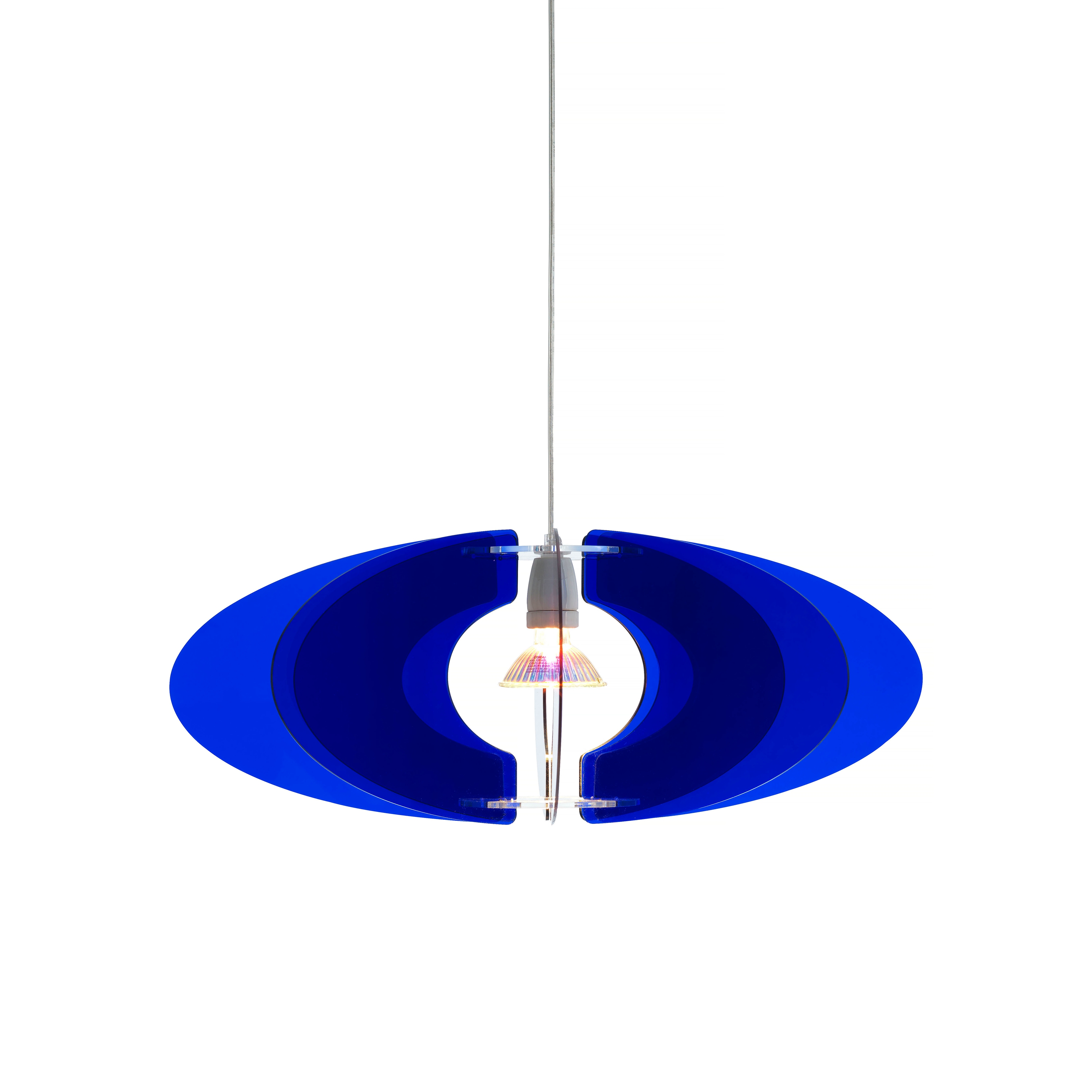 Blossom Pendant 65 Cobalt blue 023