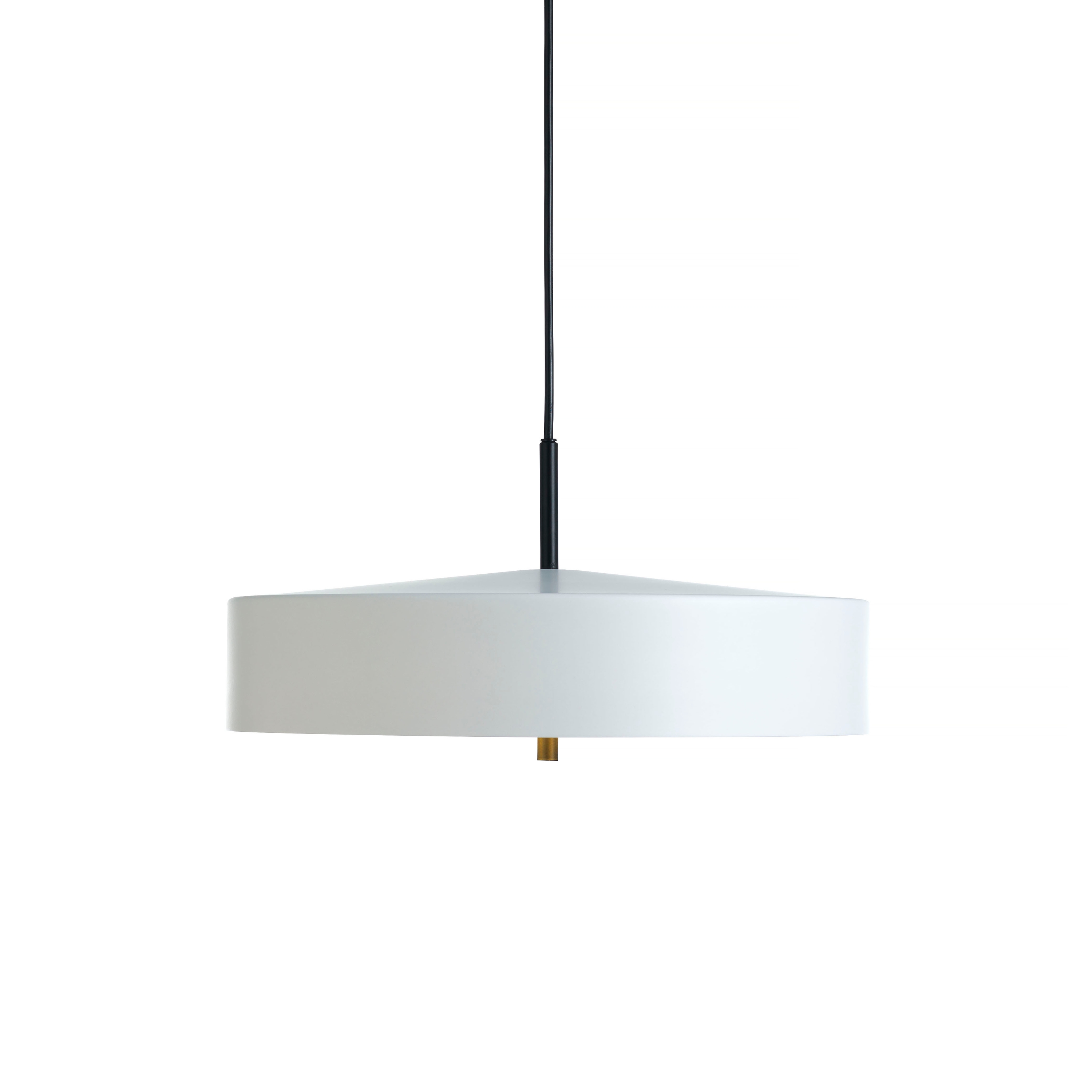 Cymbal 46 pendant white