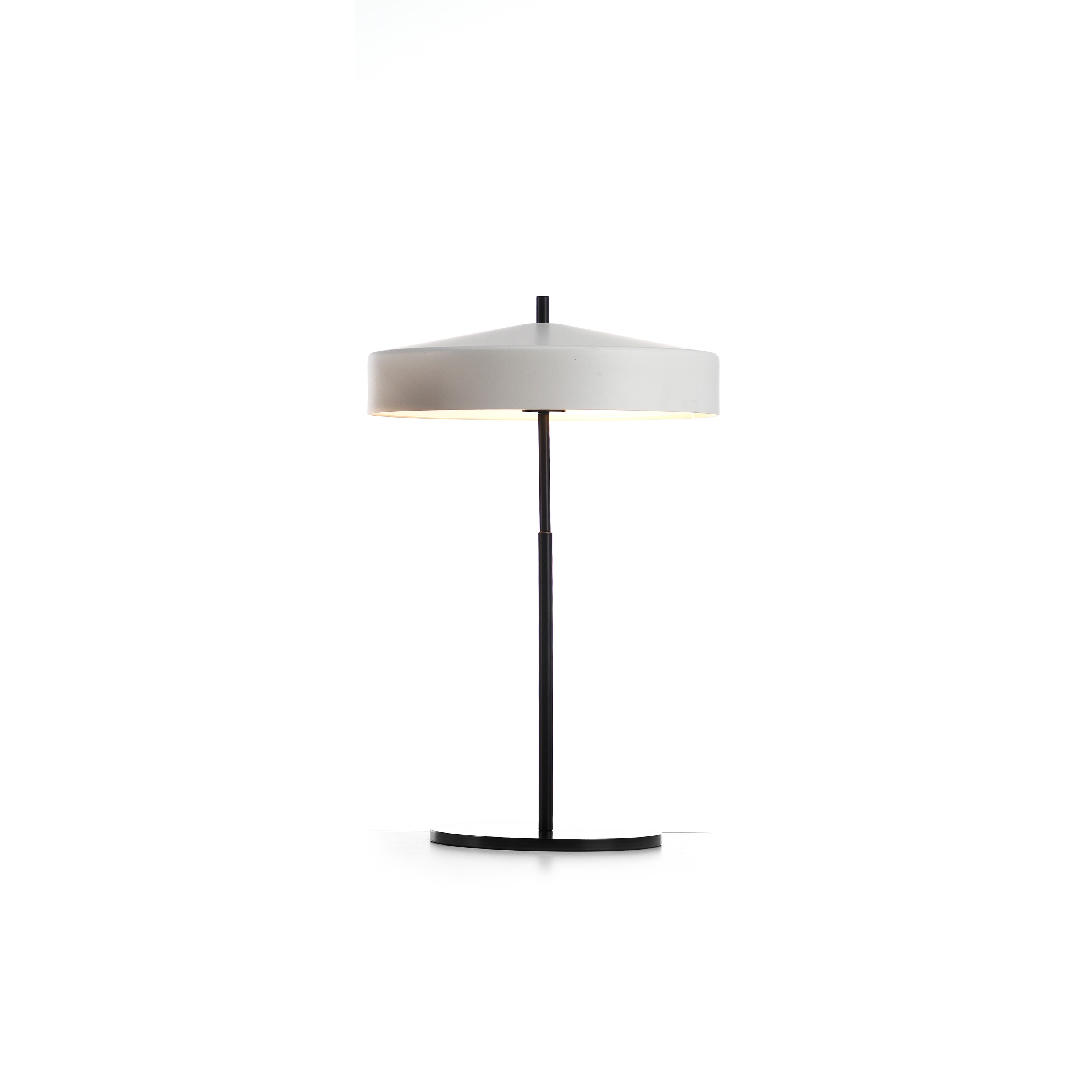 Cymbal 32 tablelamp white black