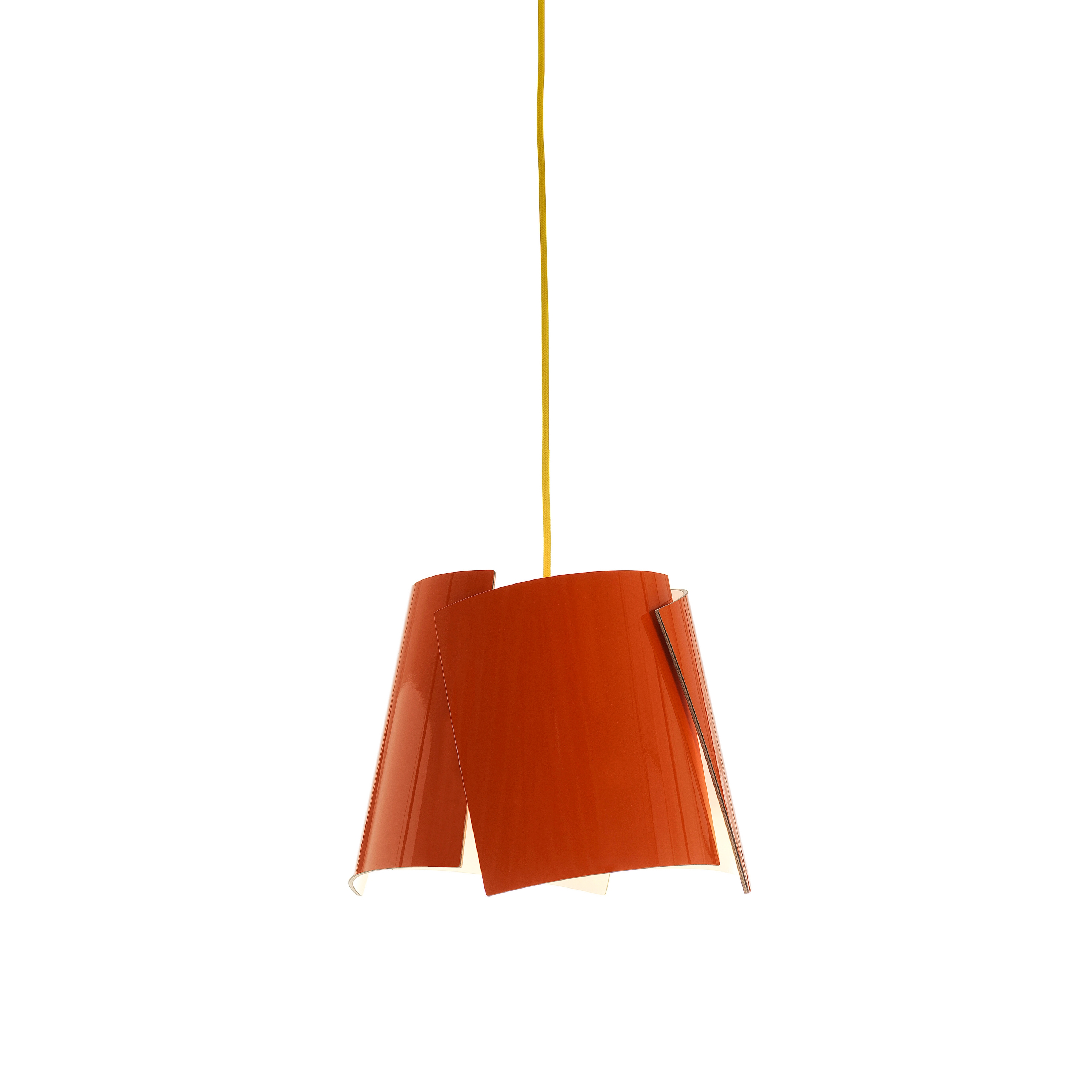 Leaf 28 pendant orange