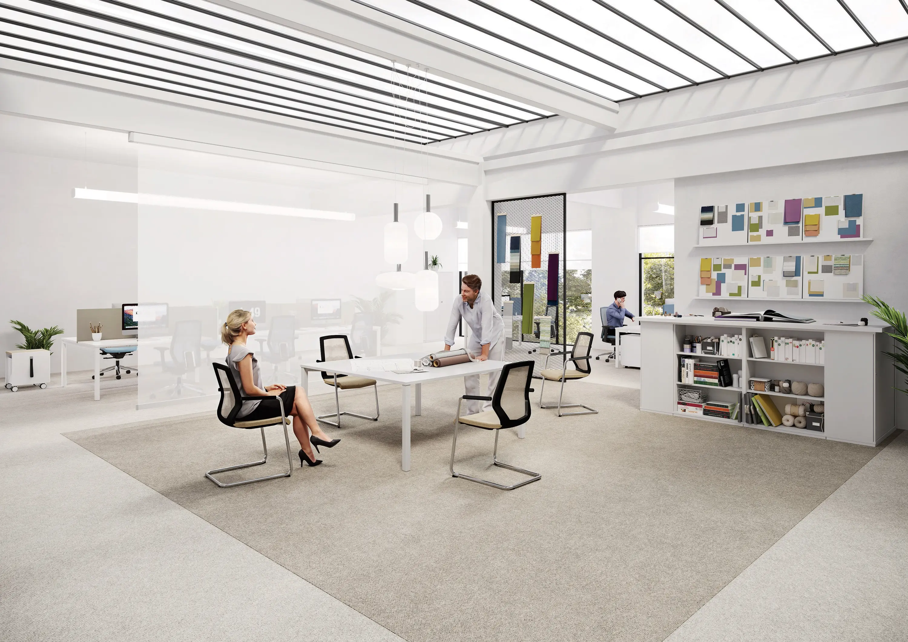 König+Neurath - JET. II Visitors chair