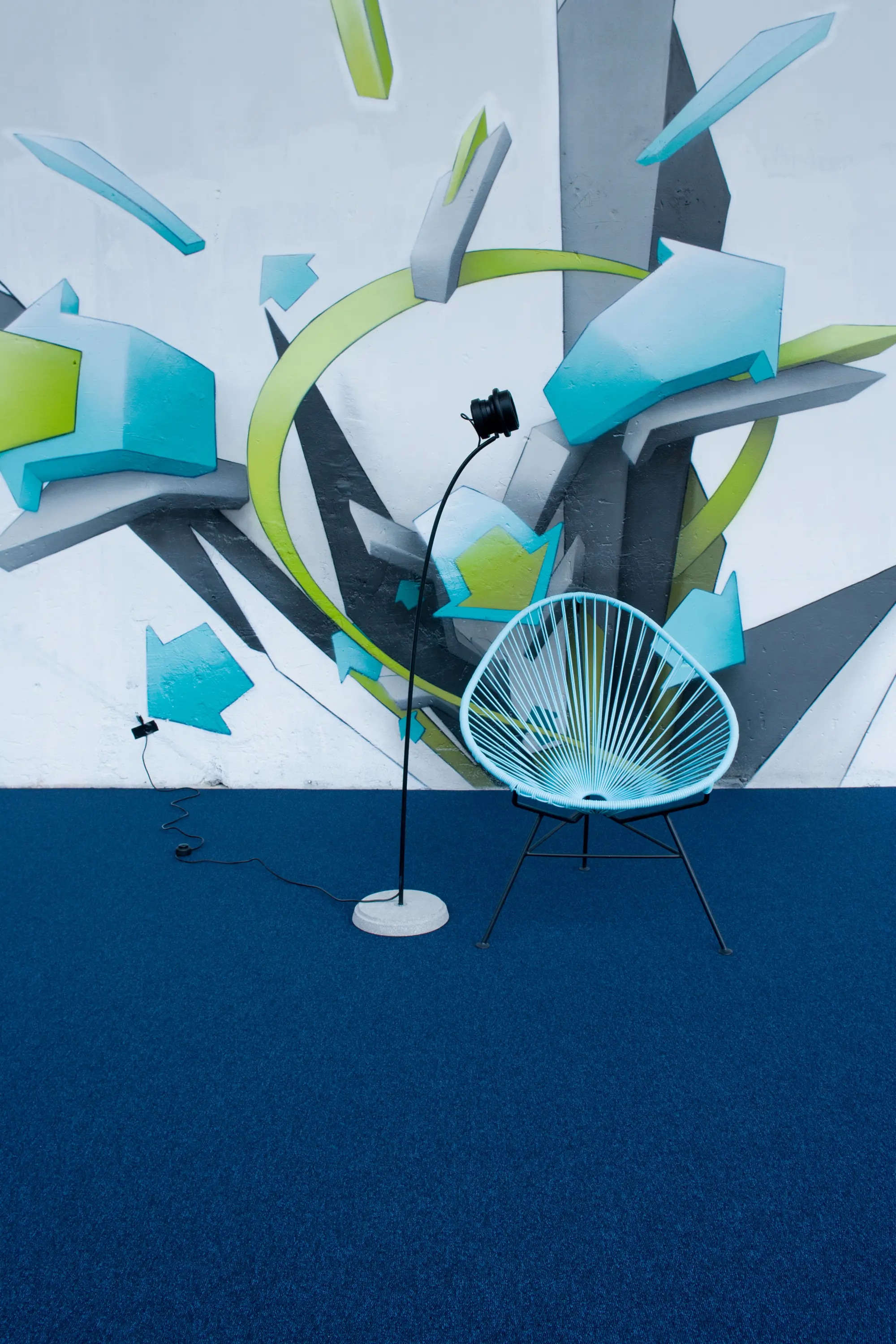 OBJECT CARPET - Nylloop 0601 Anthrazit