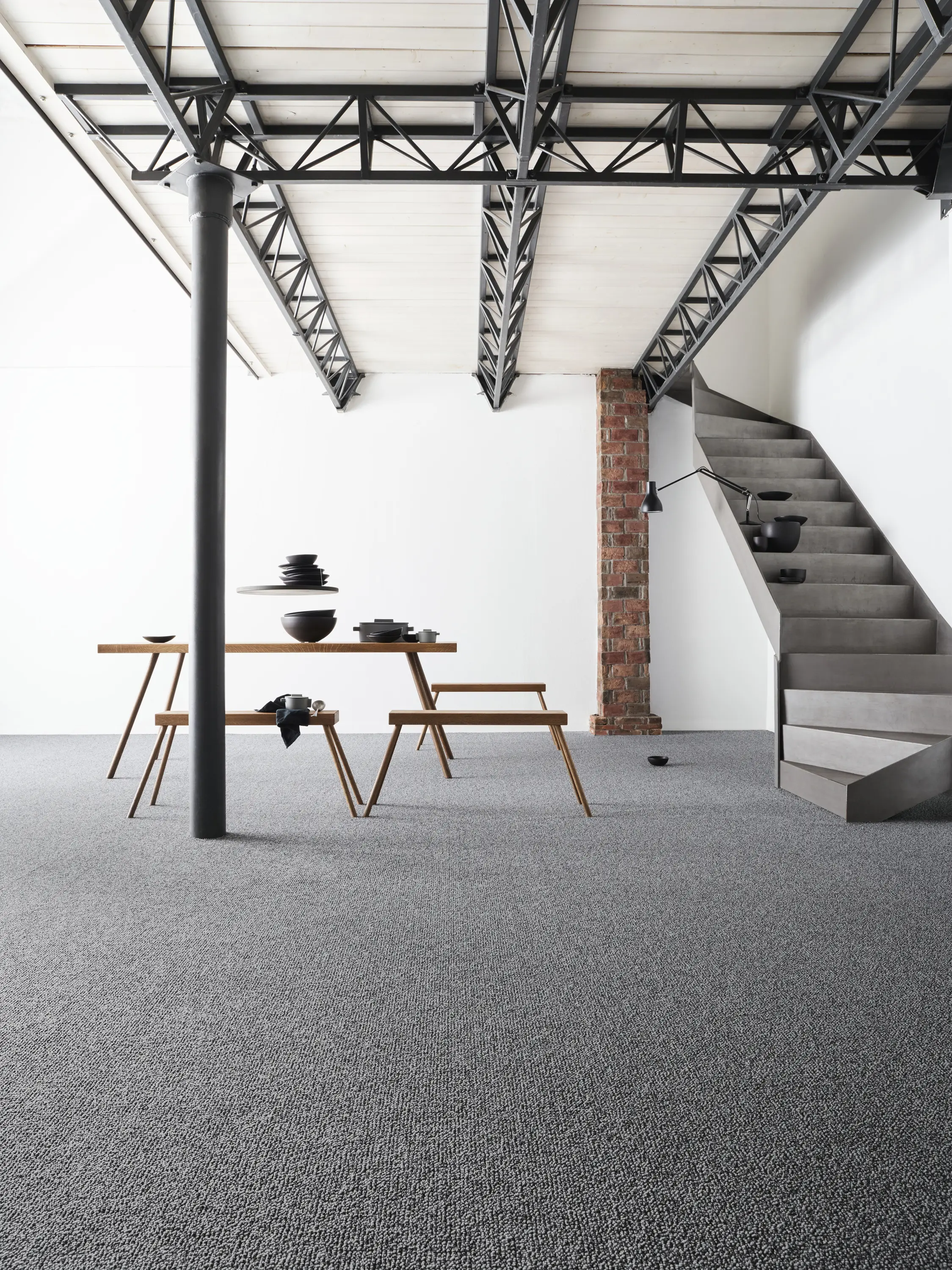 OBJECT CARPET - Bowlloop 0951 Granit