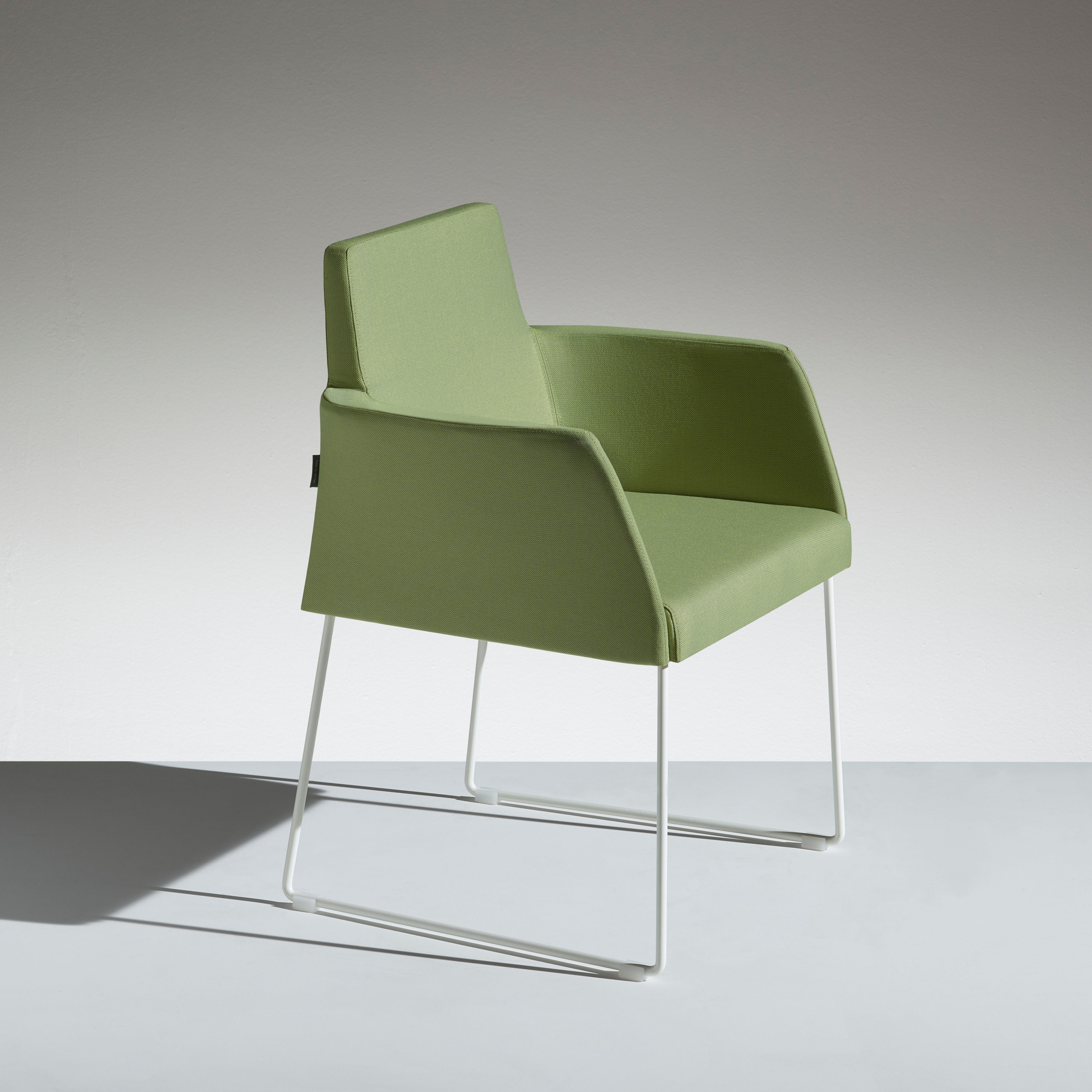 Afficher le produit Fleet Fauteuil Lounge sur Piétement Luge du fabricant Lamm