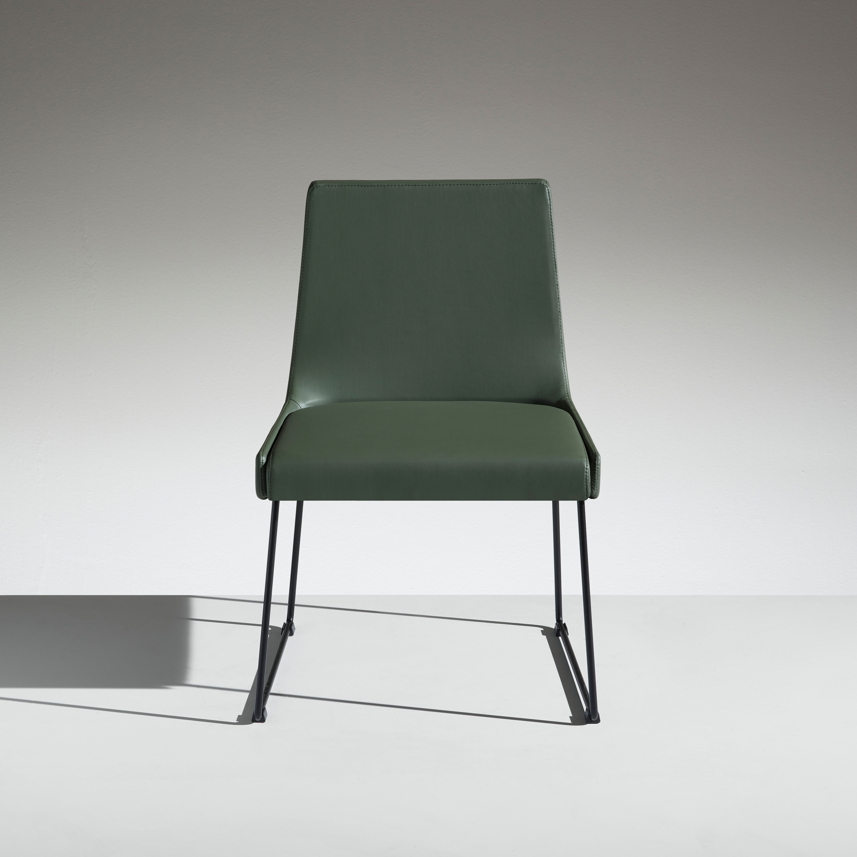 Display product Fleet Armchair on a Slide Base from manufacturer Lamm