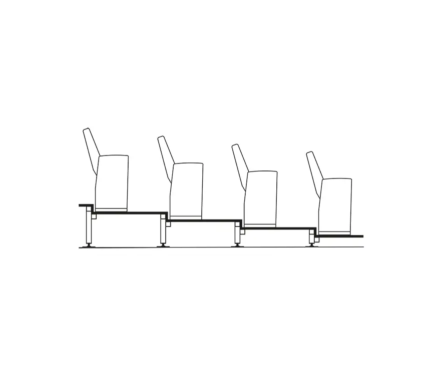 Lamm - Pedane e Tribune Fisse