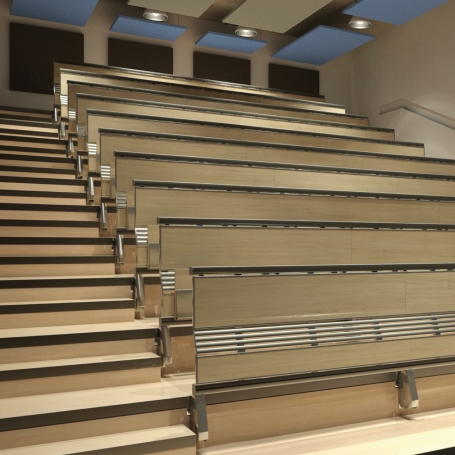 Display product Telescopic Tribune from manufacturer Lamm