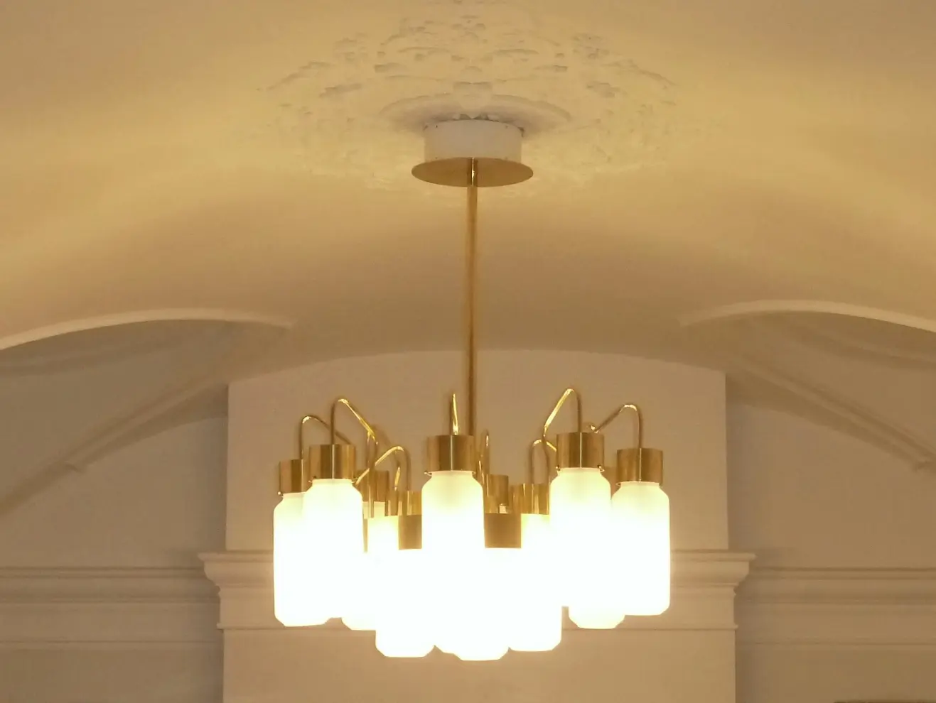 YDF - Gold Bespoke Chandelier