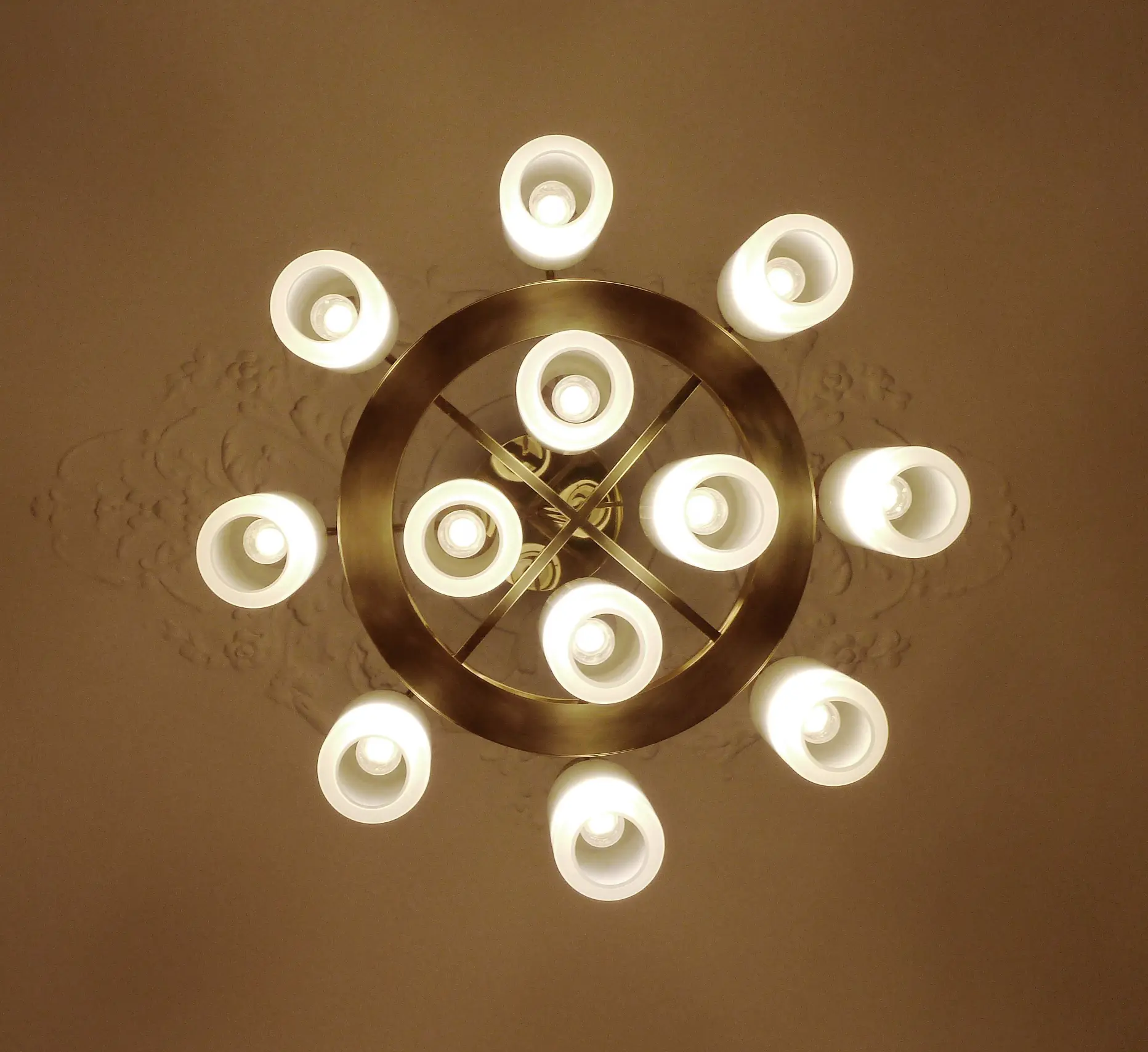 YDF - Gold Bespoke Chandelier