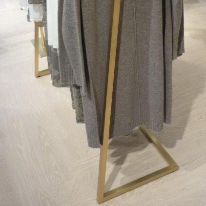 Display product Clothes Rail In Brass from manufacturer YDF