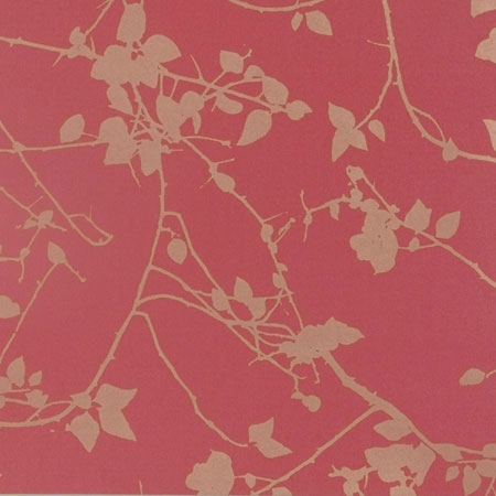 Mostra il prodotto Briar geranium/gold wallpaper del produttore Clarissa Hulse