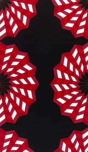 Marimekko - Fläkta red/black interior fabric