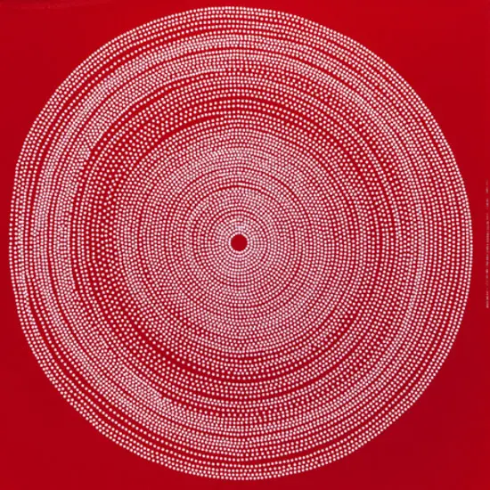 Marimekko - Fokus red interior fabric