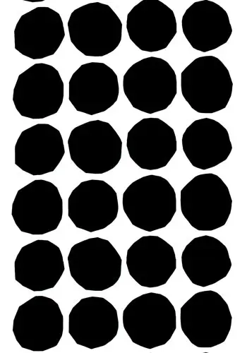 Marimekko - Kivet red interior fabric