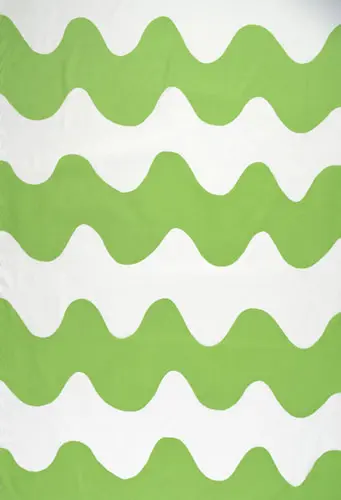 Marimekko - Lokki blue/blue interior fabric