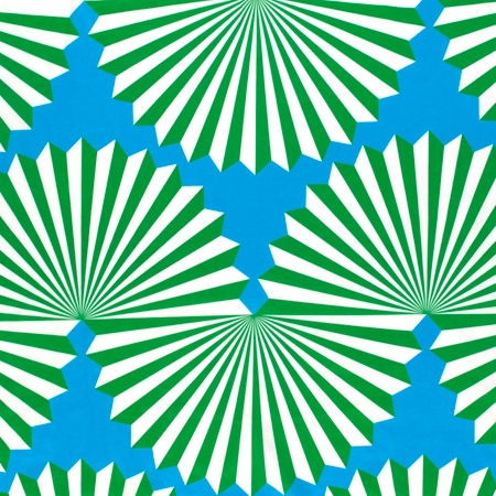 Forma turquoise/green interior fabric