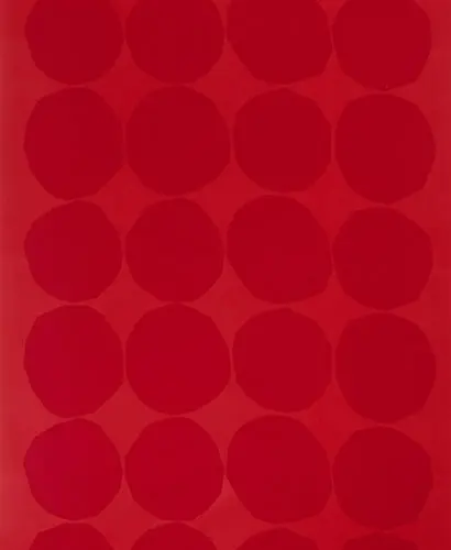 Marimekko - Kivet red interior fabric