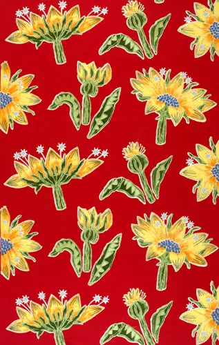 Marimekko - Kumma Juttu red interior fabric