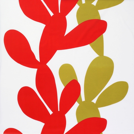 Kaktus red interior fabric