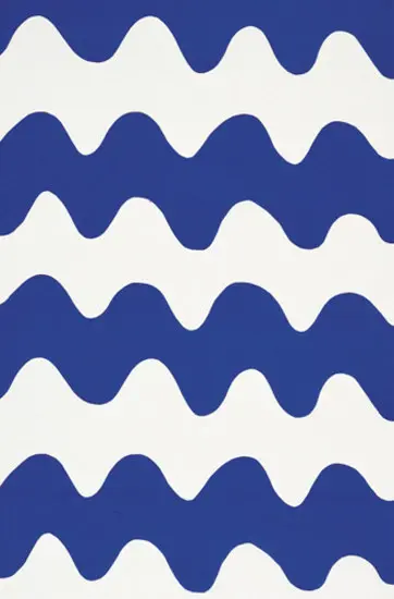 Marimekko - Lokki blue interior fabric