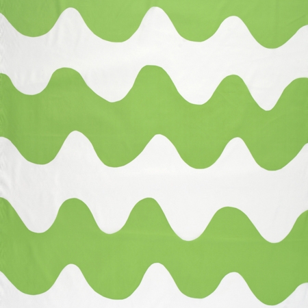 Lokki green interior fabric