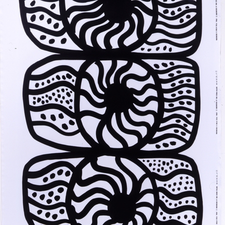 Produkt Nooa black-white interior fabric des Herstellers Marimekko anzeigen