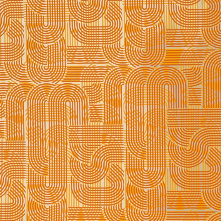 Circuit tangerine wallpaper