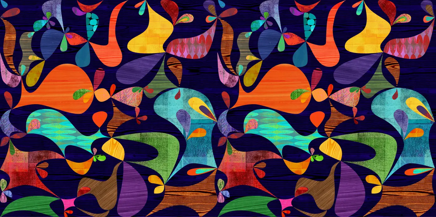 Flavor Paper - Cocobolo navy wallpaper