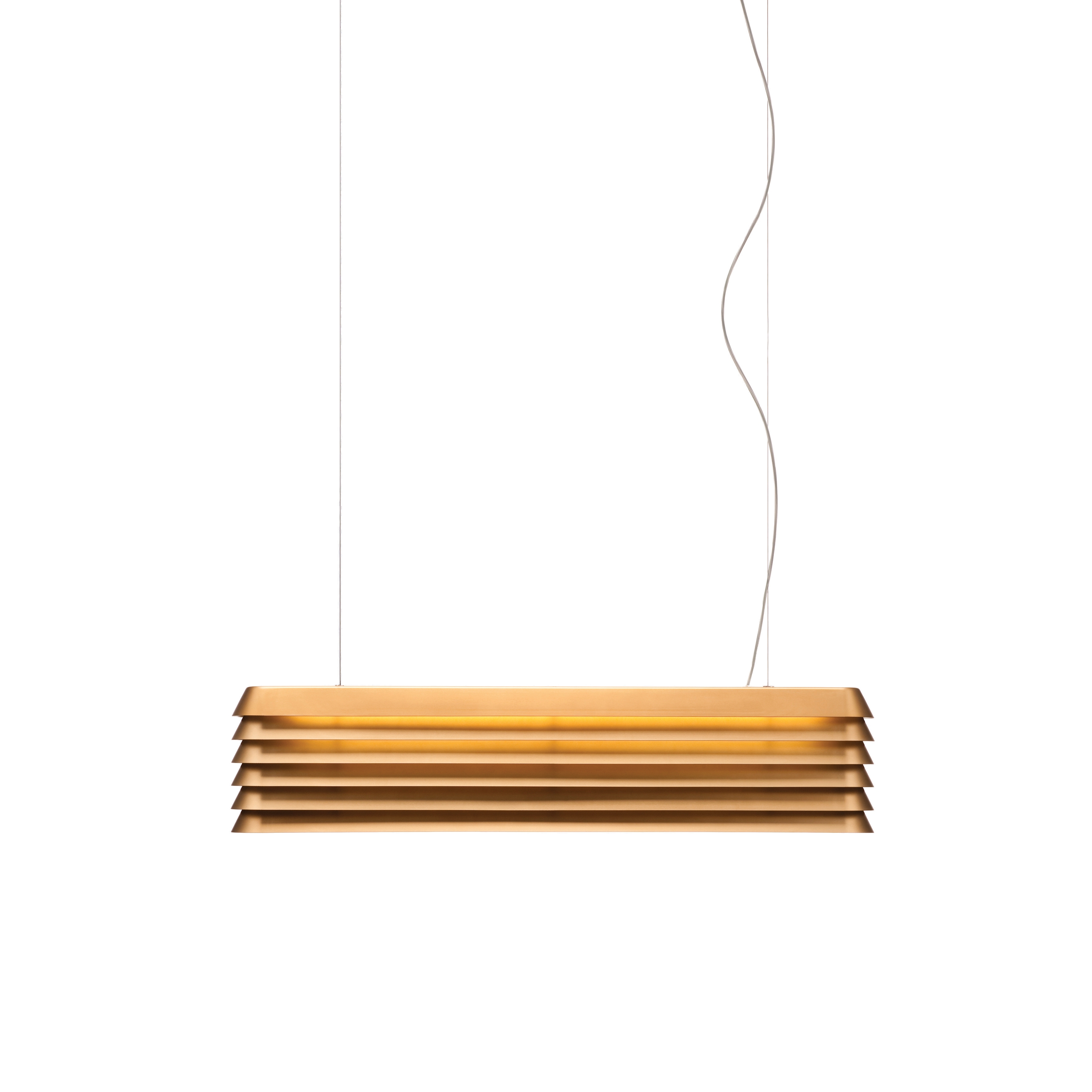 Produkt Louvre Light pendant in aluminium and bronze, dimmable des Herstellers Established&Sons anzeigen