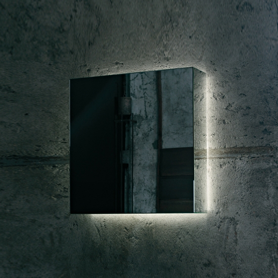Display product I Massi mirror from manufacturer Glas Italia