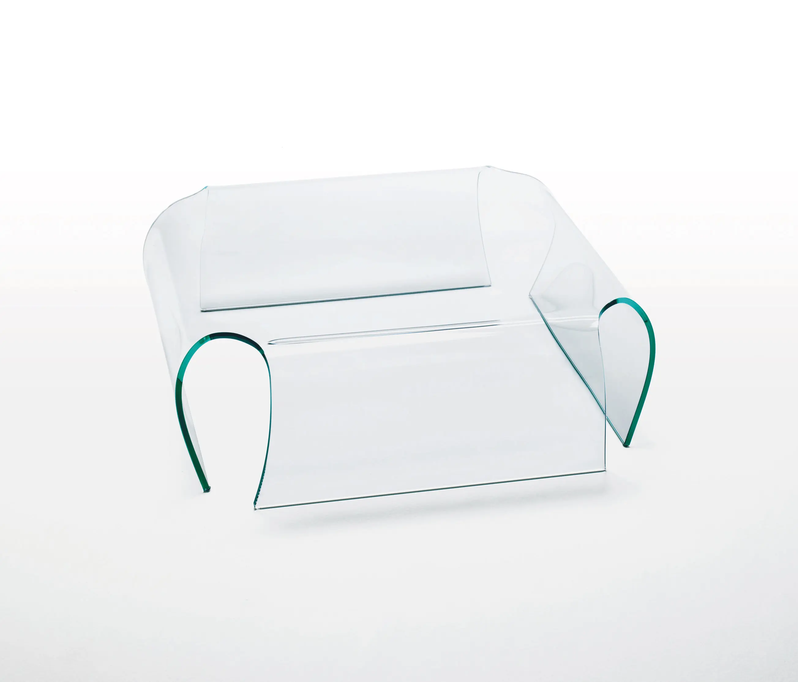 Glas Italia - Bent Glass Stool