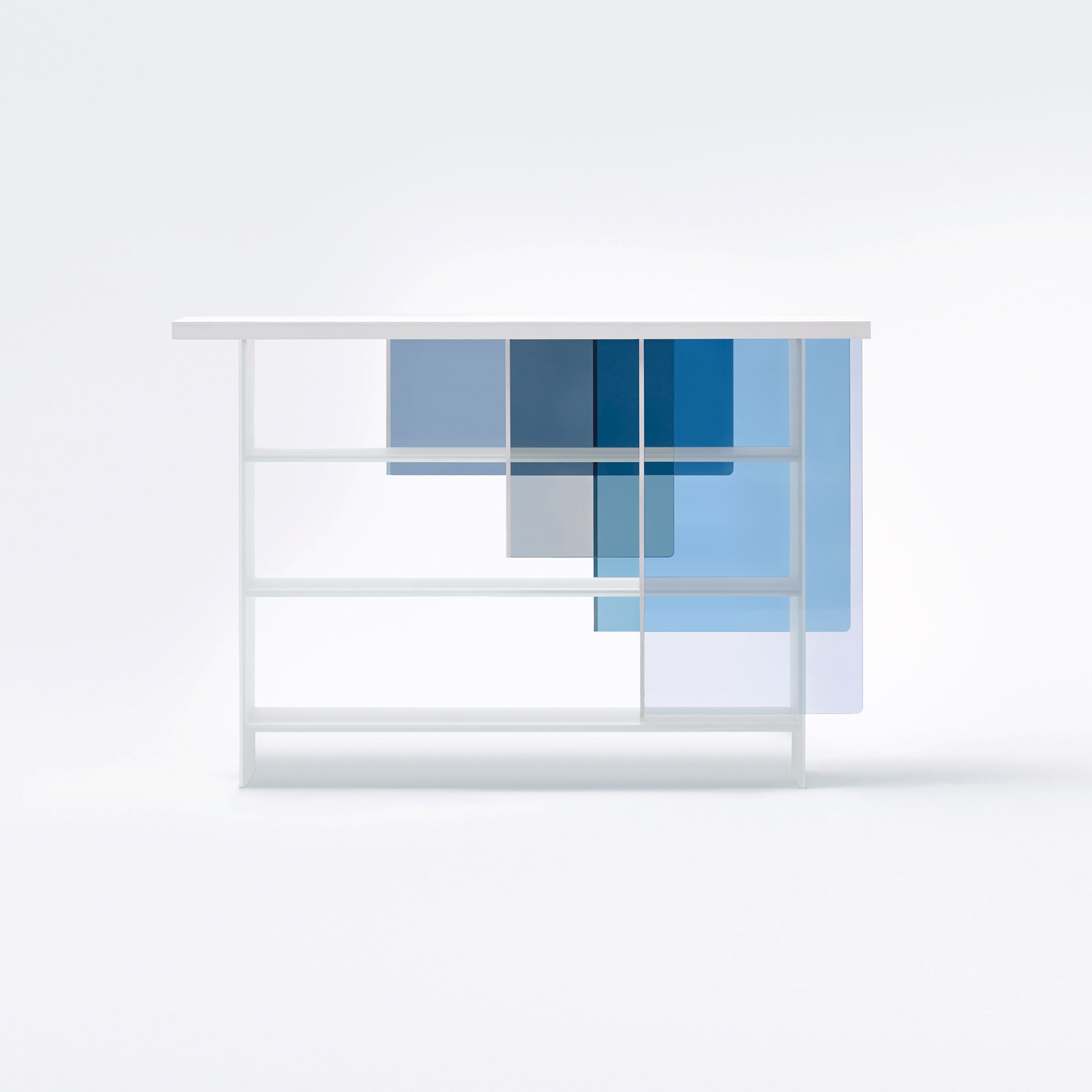Produkt Layers bookshelf with sliding glass doors des Herstellers Glas Italia anzeigen