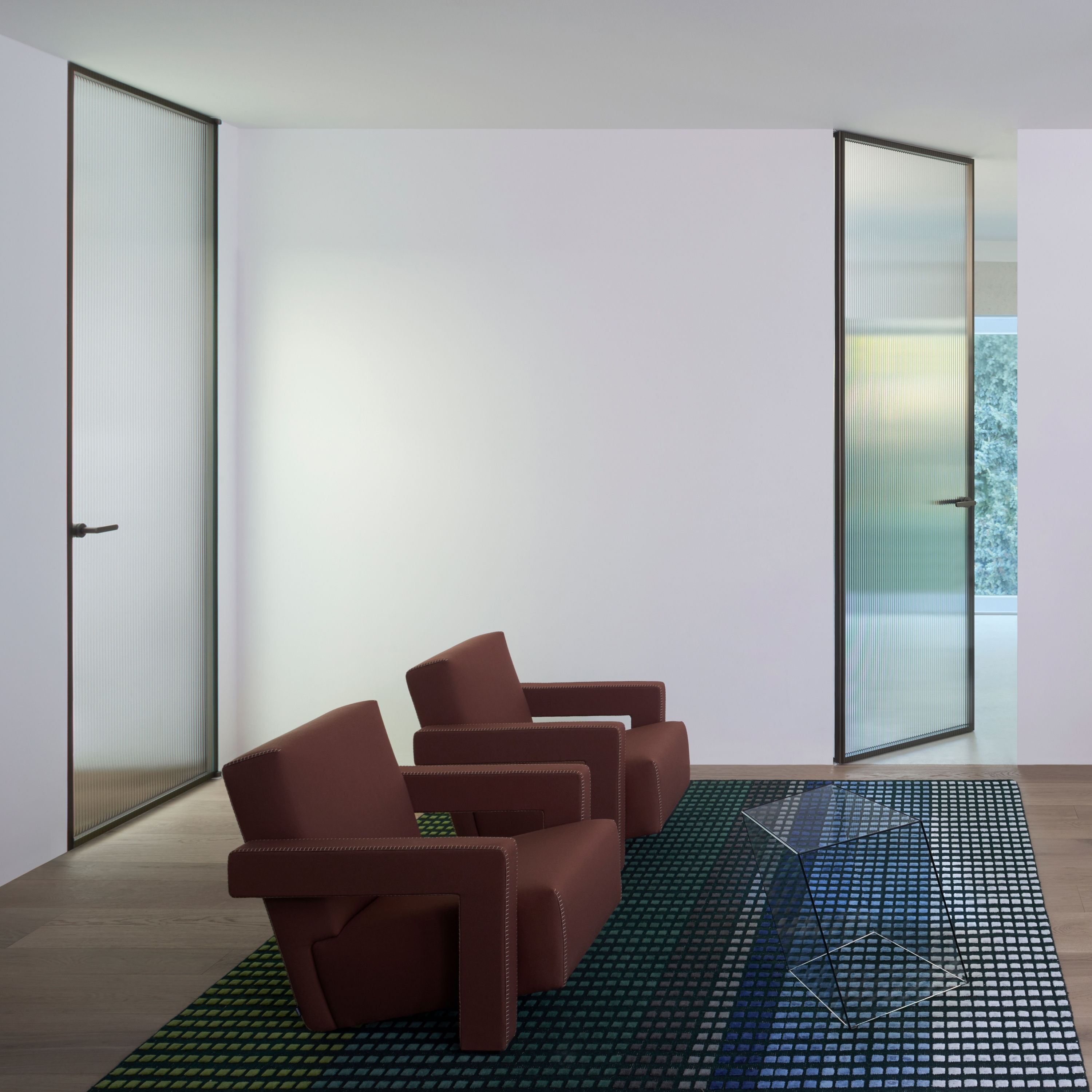 Afficher le produit Aladin Swing Plain Duo du fabricant Glas Italia