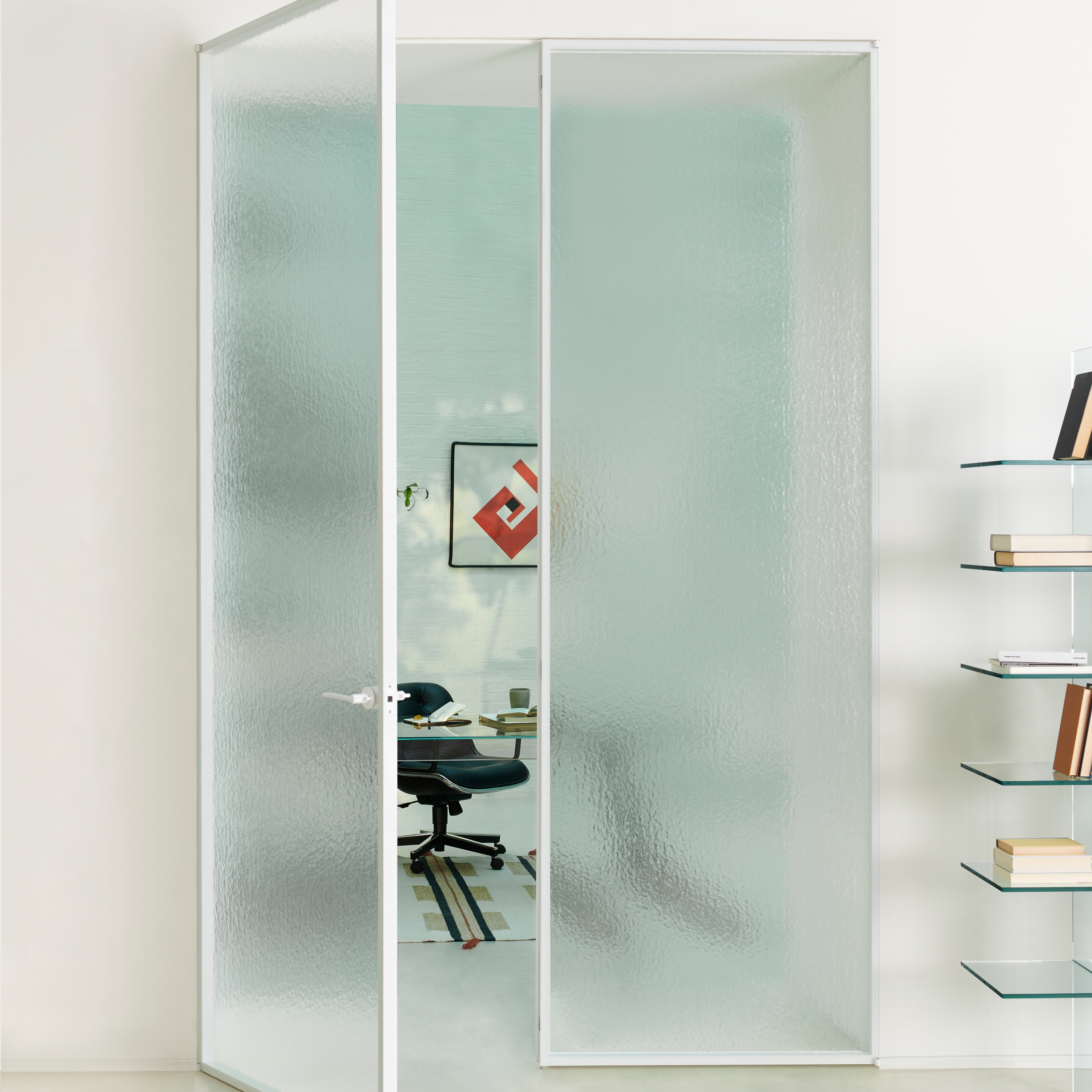 Display product Aladin Double Swing Plain from manufacturer Glas Italia