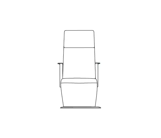 Durlet - Largo with open armrest
