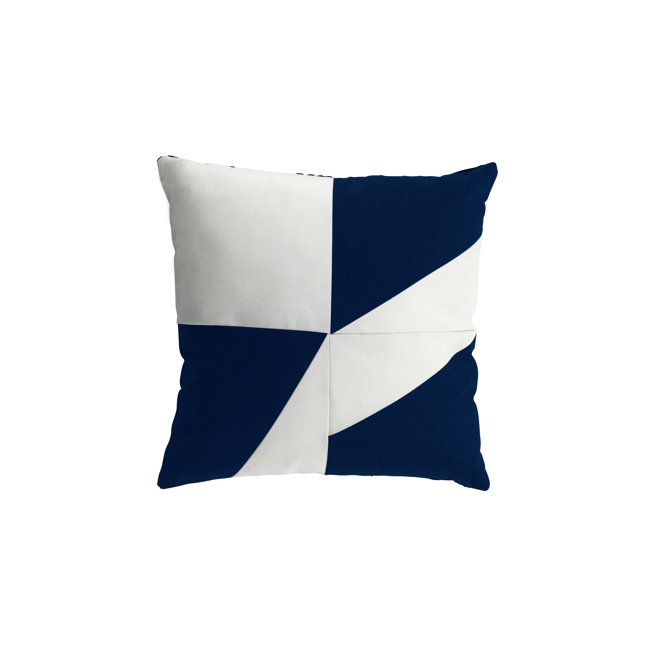 Afficher le produit Cushions | Geometric bleu nuit/blanc du fabricant EGO Paris