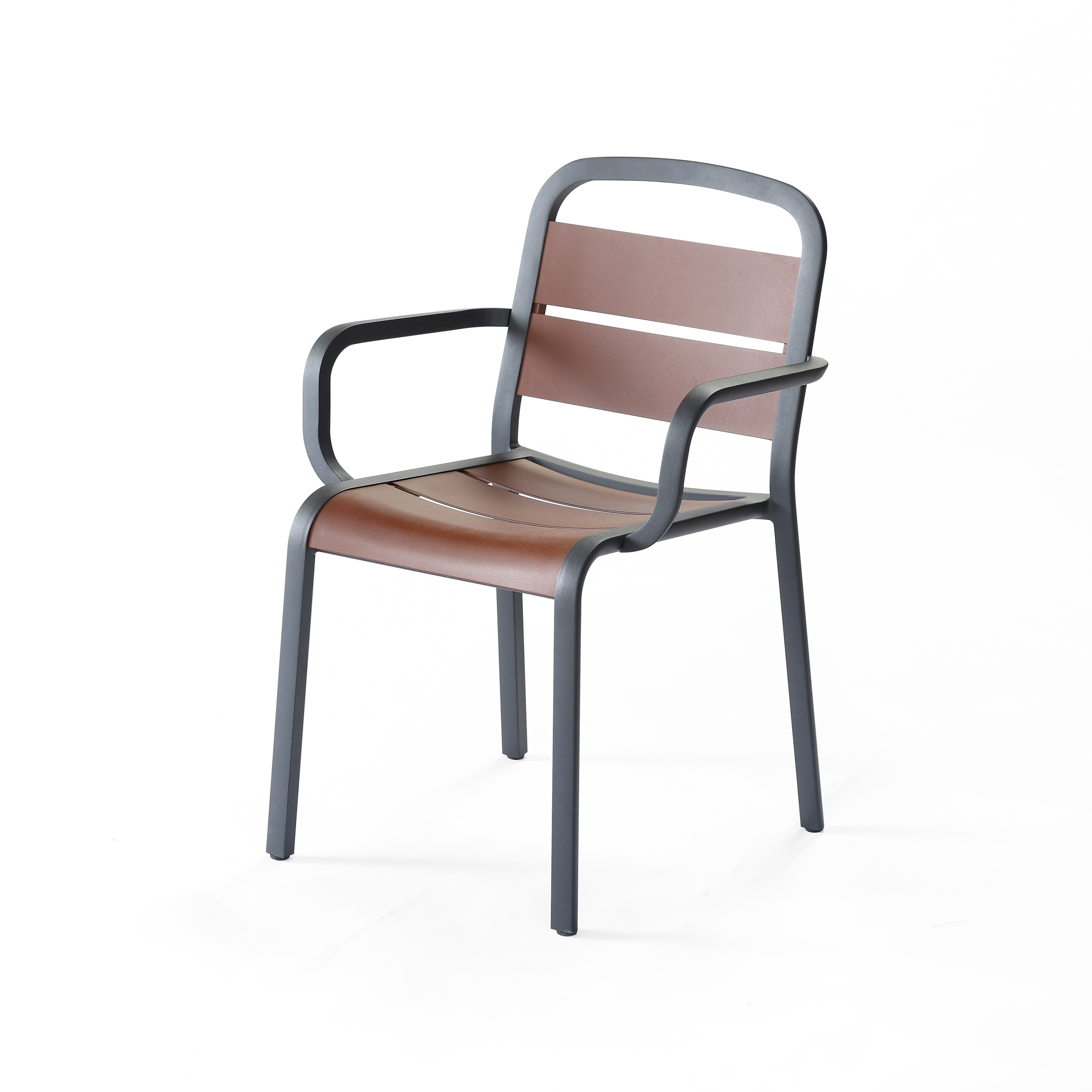 Marumi | Dining Armchair in Aluminum