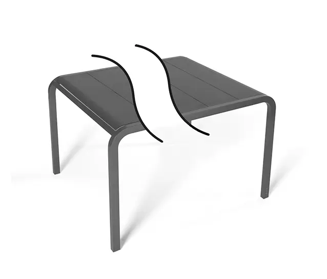 EGO Paris - Tandem | Custom-made table width 90